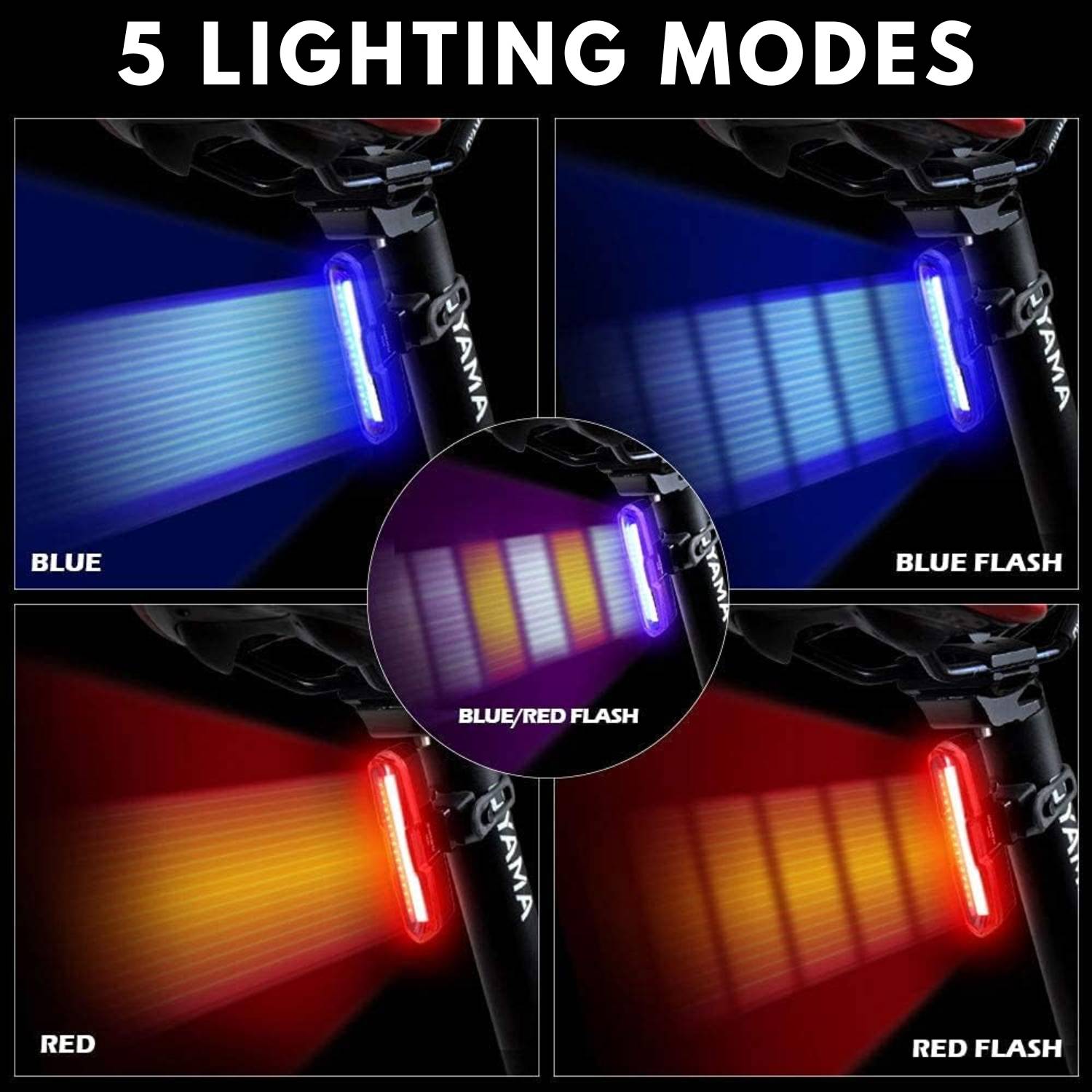 LED Rear Bike Light: image 7